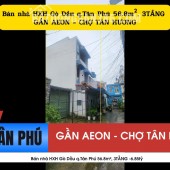 Bán nhà HXH Gò Dầu q.Tân Phú 56.8m², 3TẦNG -6.85tỷ - CẠNH AEON